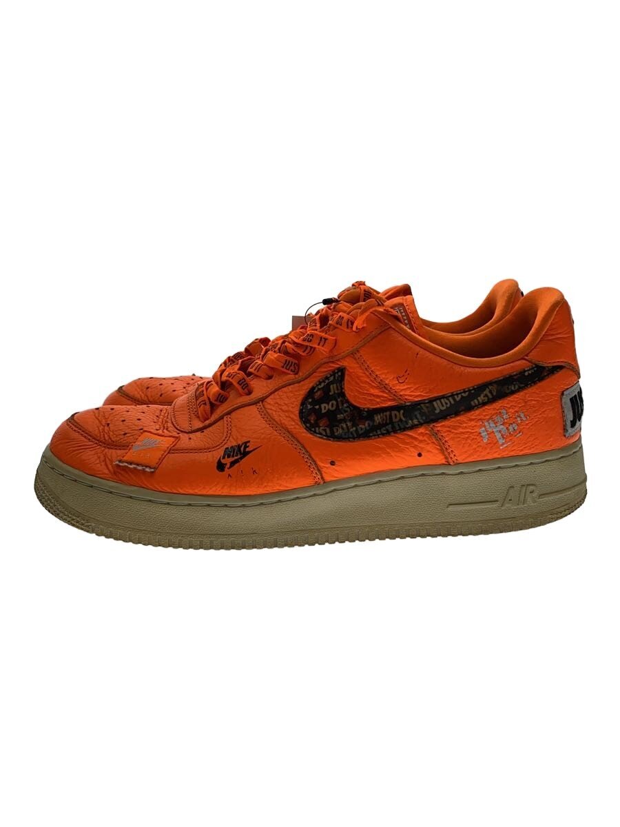 【中古】NIKE◆AIR FORCE 1 07 PRM JDI/エアフォースプレミアムジャストドゥイット/オレンジ色/28糎/OR【シューズ】