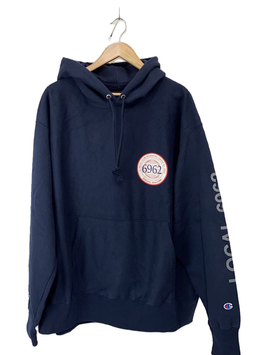 【中古】THE ALMEDA CLUB◆パーカー/XXL/綿織物/米国海軍/24FW/AN HONEST LIVING【メンズウェア】