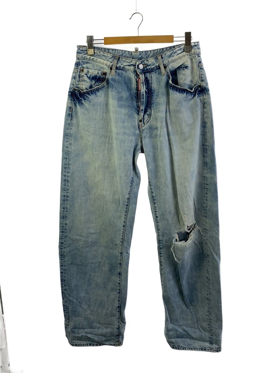 【中古】DSQUARED2◆LS/24SS/ダメージデニムパンツ/46/コットン/IDG/S71LB1387 S30309//【メンズウェア】|2nd STREET 店