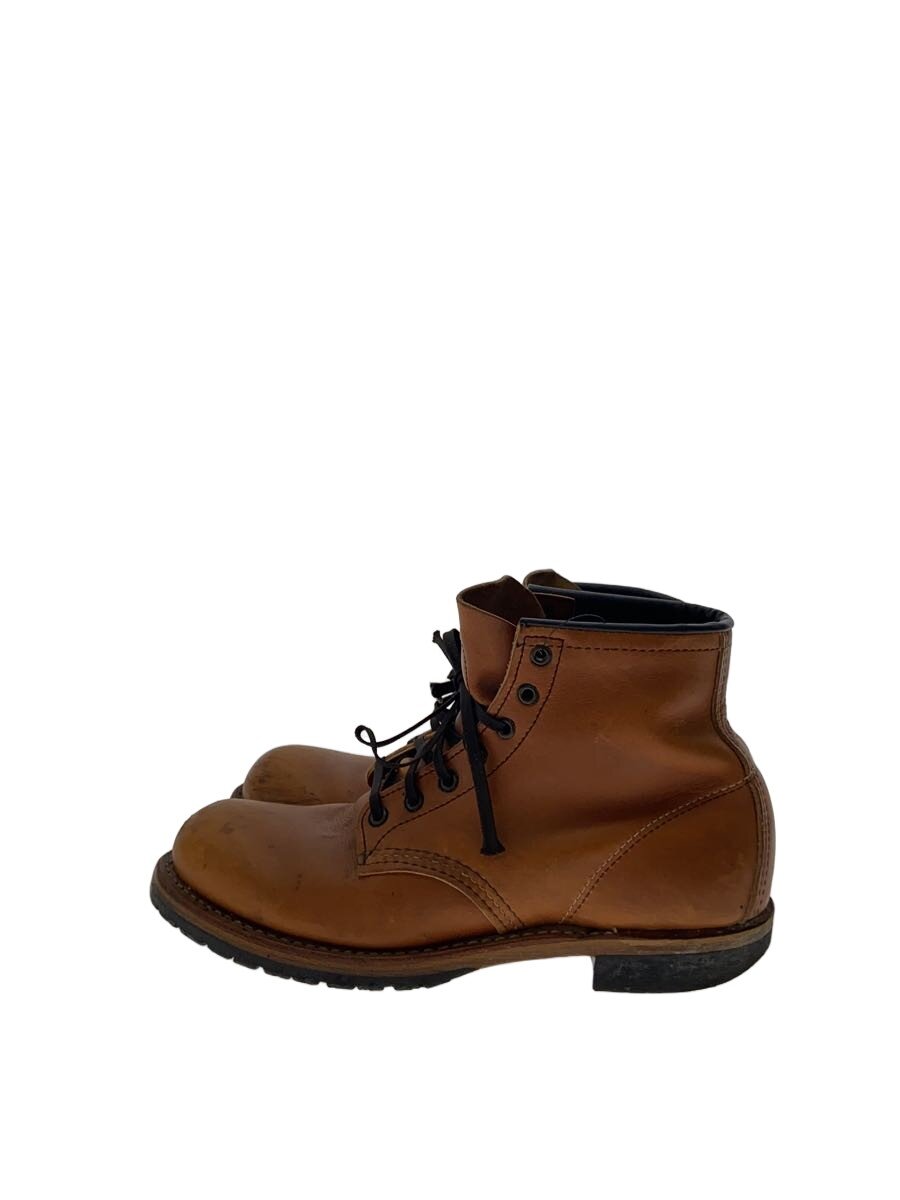 【中古】RED WING◆レースアップブーツ・ベックマンラウンド/US7/CML/なめし革//【シューズ】