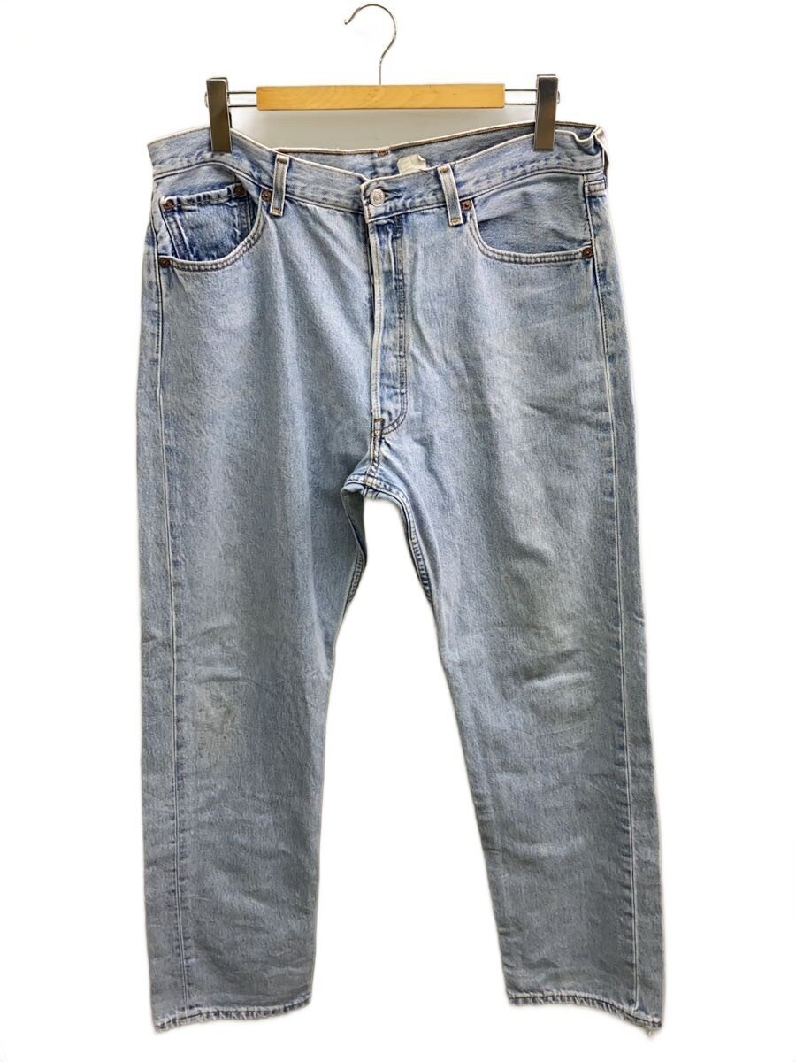 【中古】Levi’s◆下つ方/38/ジーンズ/IDG/無地/裏名取り草977【メンズウェア】