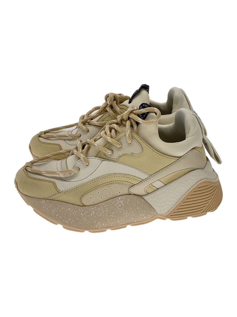 【中古】STELLAMcCARTNEY◆ECLYPSE/ローカットスニーカー/36/BEG【シューズ】