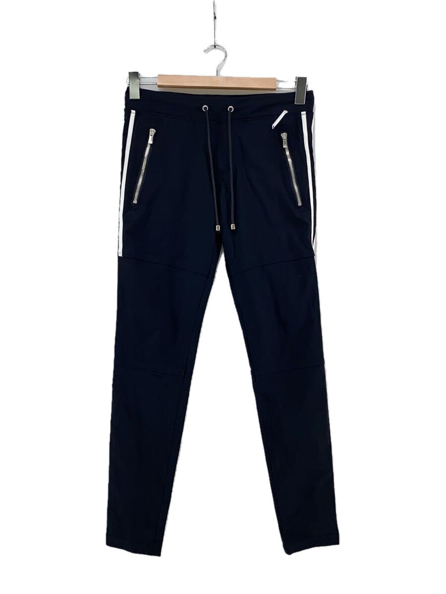 【中古】RESOUND CLOTHING◆JOHNSON LINE NYLON PT/下つ方/1/ナイロン/BLK/RS16-ST-009//【メンズウェア】