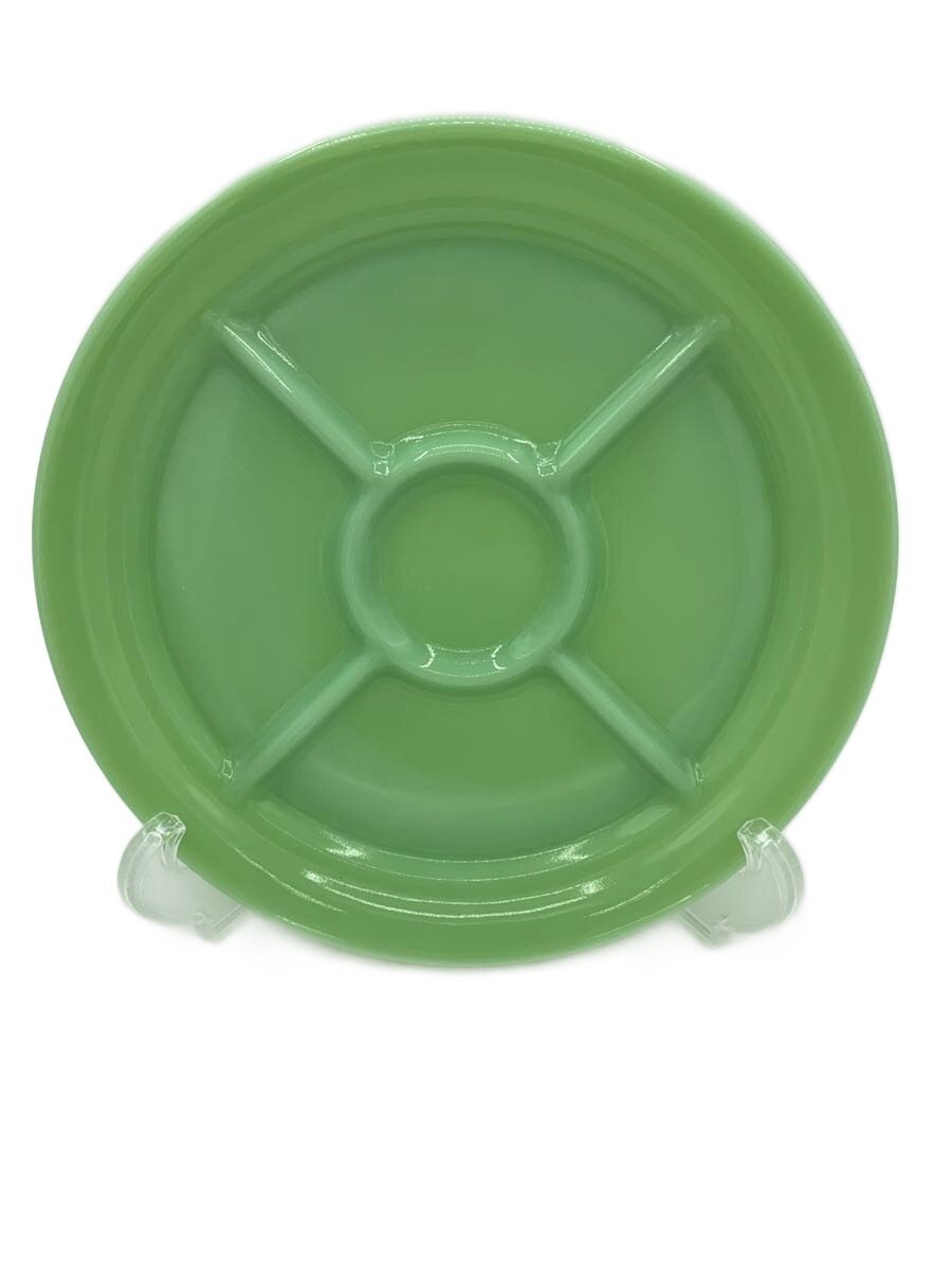 【中古】Fire King◆ジェダイ5区劃24糎一皿//【御厨子所備品】