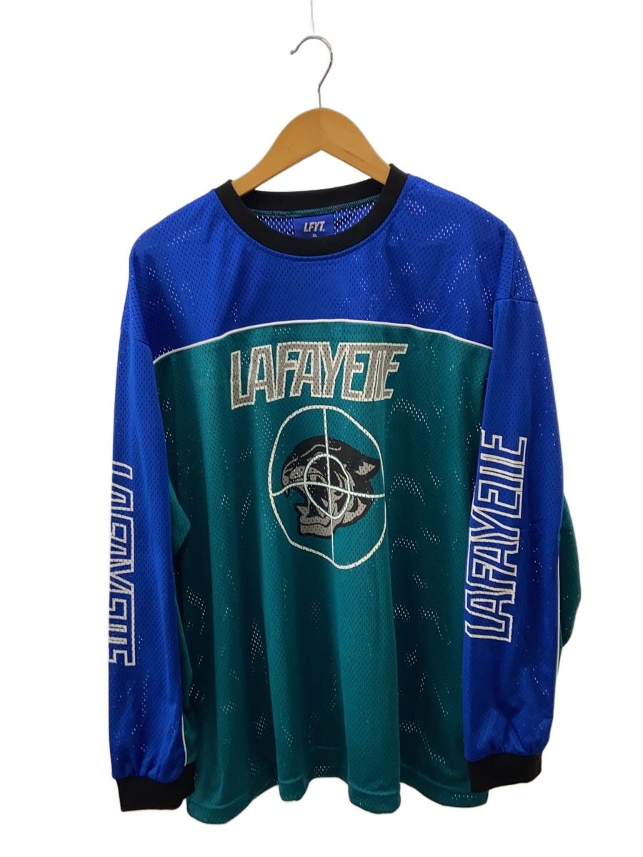【中古】Lafayette(LFYT)◆TARGET MESH JERSEY/XL/ポリエステル/GRN/刷り上げる/LS250202【メンズウェア】