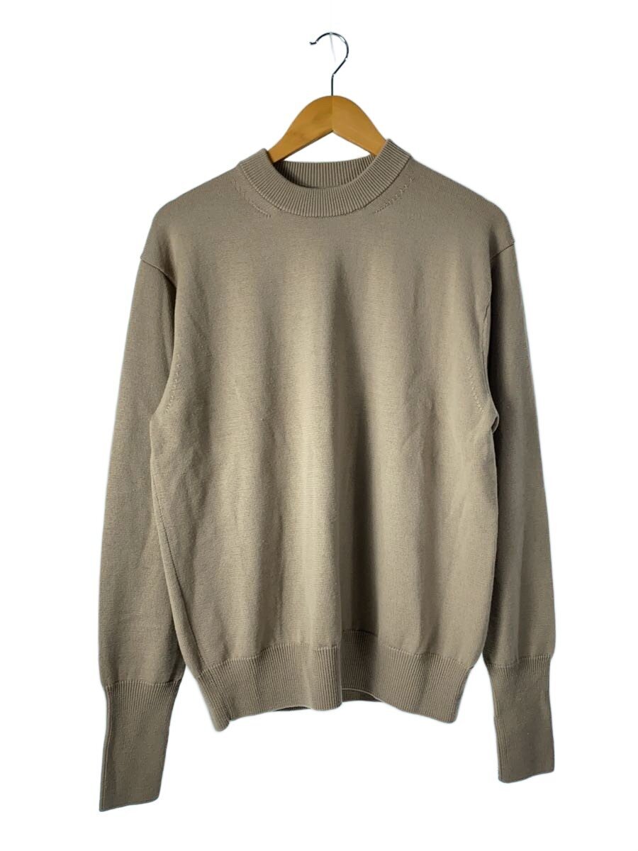 【中古】BATONER◆ニット・セーター(厚手)/2/ウール/BEG/BN-21FM-084//【メンズウェア】｜2ｎｄ STREET 店