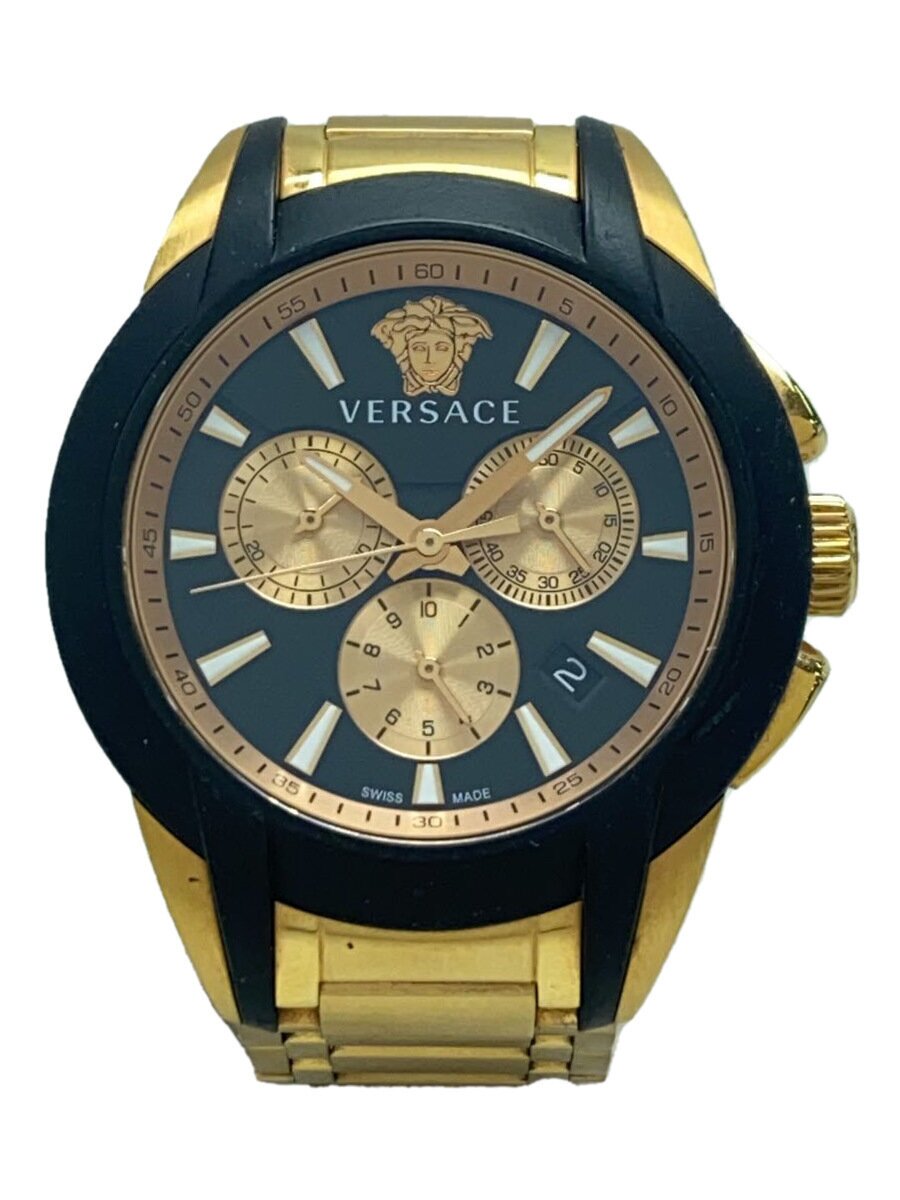 【中古】VERSACE◆クォーツ腕時計/アナログ/GLD/VEM8//【服飾雑貨他】|2nd STREET 店