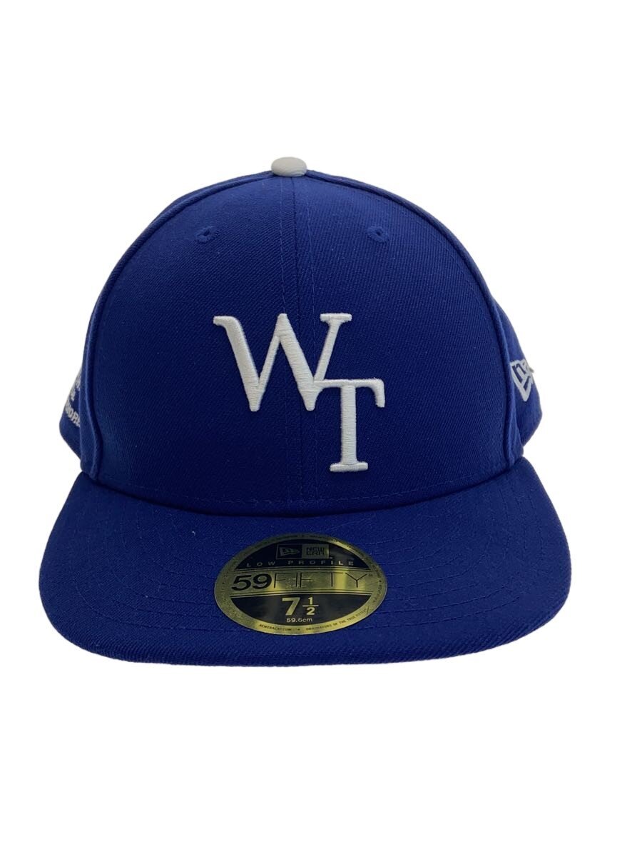 【中古】WTAPS◆旗がしら/7 1/2/ポリエステル/BLU/メンズ/LOW PROFILE 59FIFTY【服飾雑貨他】