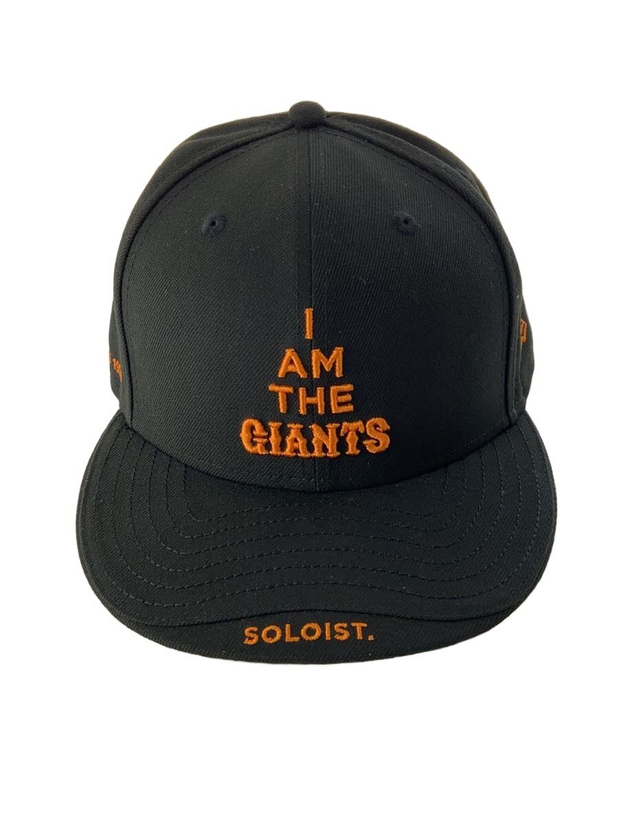 【中古】NEW ERA◆59FIFTY/I AM THE GIANTS/旗がしら/7 1/2/黒いこと/メンズ【服飾雑貨他】