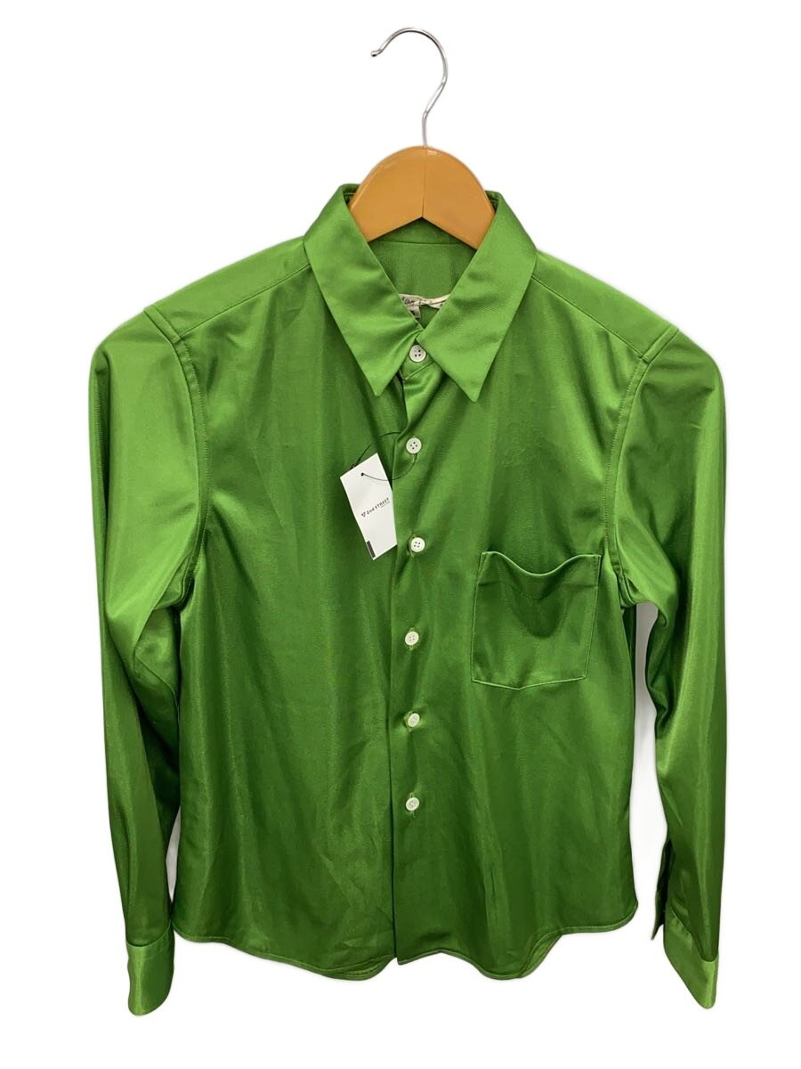 【中古】COMME des GARCONS◆AD2000/ドッキングロック期/長袖シャツ/S/ポリエステル/GRN/GB-04015S//【レディースウェア】｜2ｎｄ STREET 店