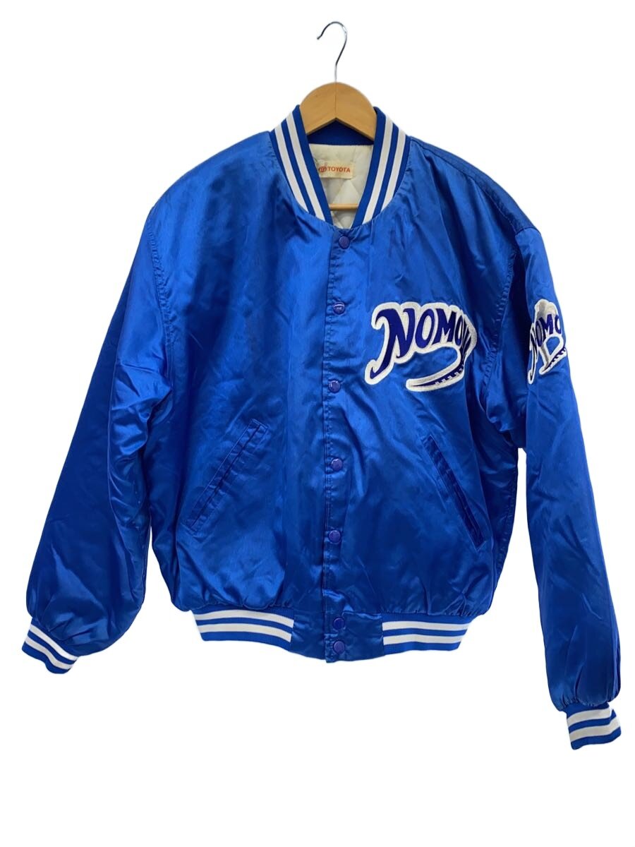 【中古】NOMO/スタジャン/ナイロン/BLU/TOYOTA奨励/野茂ヒーロー/ドジャース【メンズウェア】