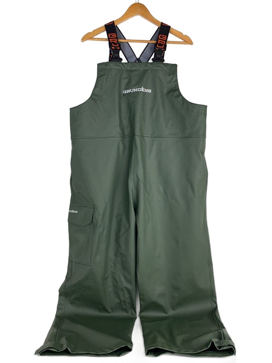 【中古】GRUNDENS/NEPTUNE BIB PANTS/ウェアー/L/カーキ【スポーツ】
