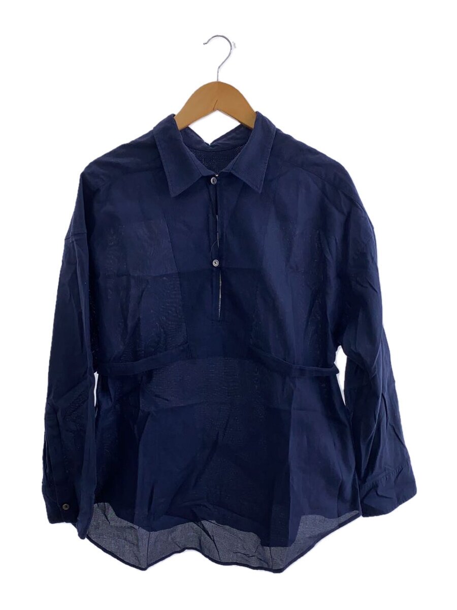 【中古】beautiful people◆長袖ブラウス/38/コットン/ネイビー/無地/1415106006【レディースウェア】|2nd STREET 店