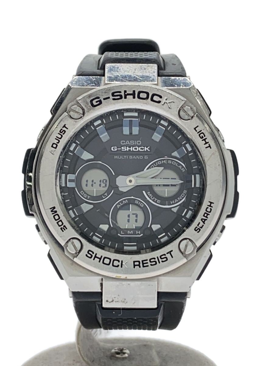【中古】CASIO◆ソーラーウオッチ/デジアナ/GST-W310//【服飾雑貨他】