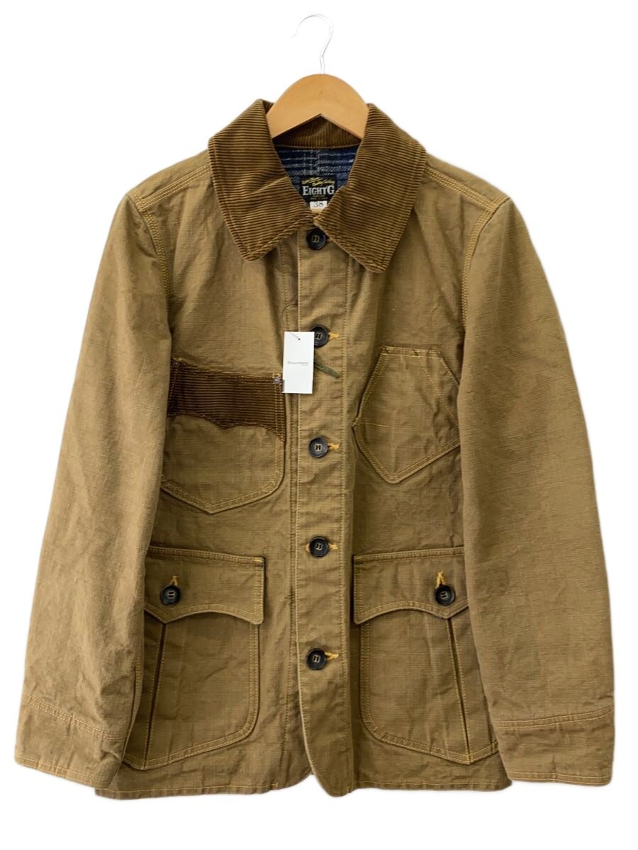 【中古】EIGHT-G◆ジャケット/38/コットン/CML/無地/8JK-10【メンズウェア】｜2ｎｄ STREET 店