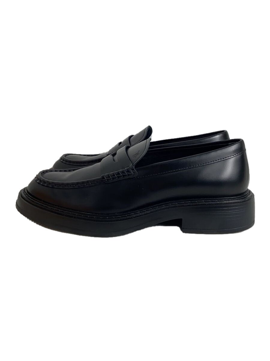 【中古】TOD’S◆置き目毛皮/UK8/黒いこと/なめし革/XXM61K0人工知能学40LYGB999【シューズ】