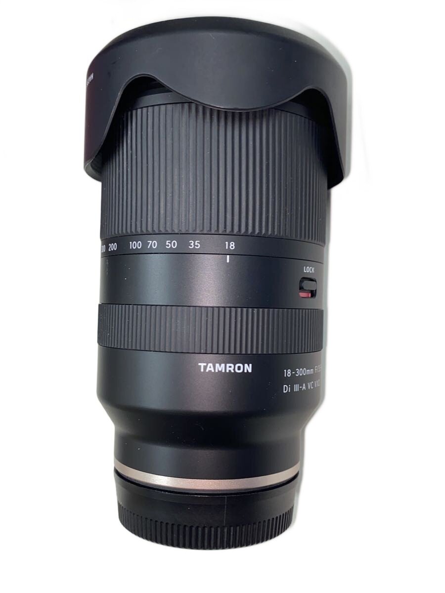 【中古】TAMRON◆水晶体 18-300粍 F/3.5-6.3 Di III-A VC VXD (Model B061) ソニーE用【写真機】