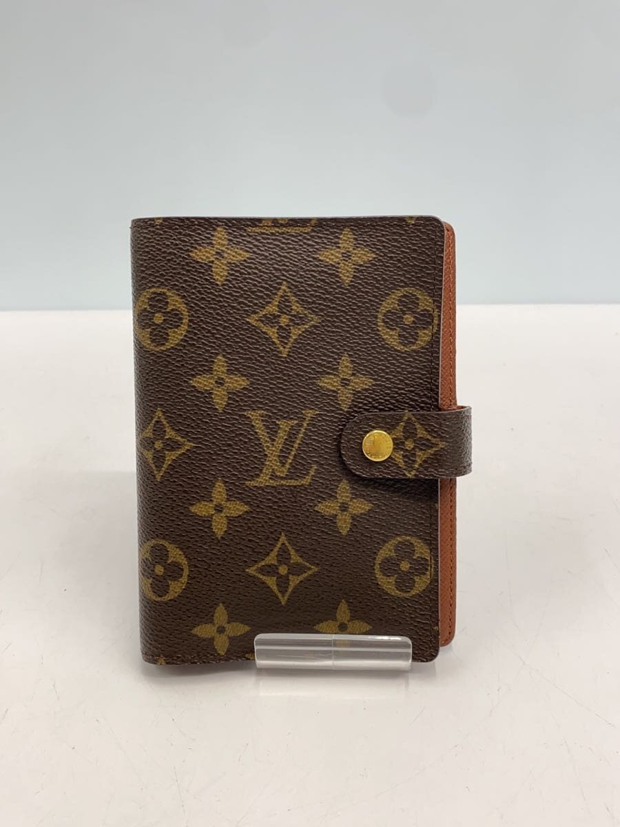 【中古】LOUIS VUITTON◆議事日程PM_モノグラム・帆布/PVC/BRW/総柄/レディース【服飾雑貨他】