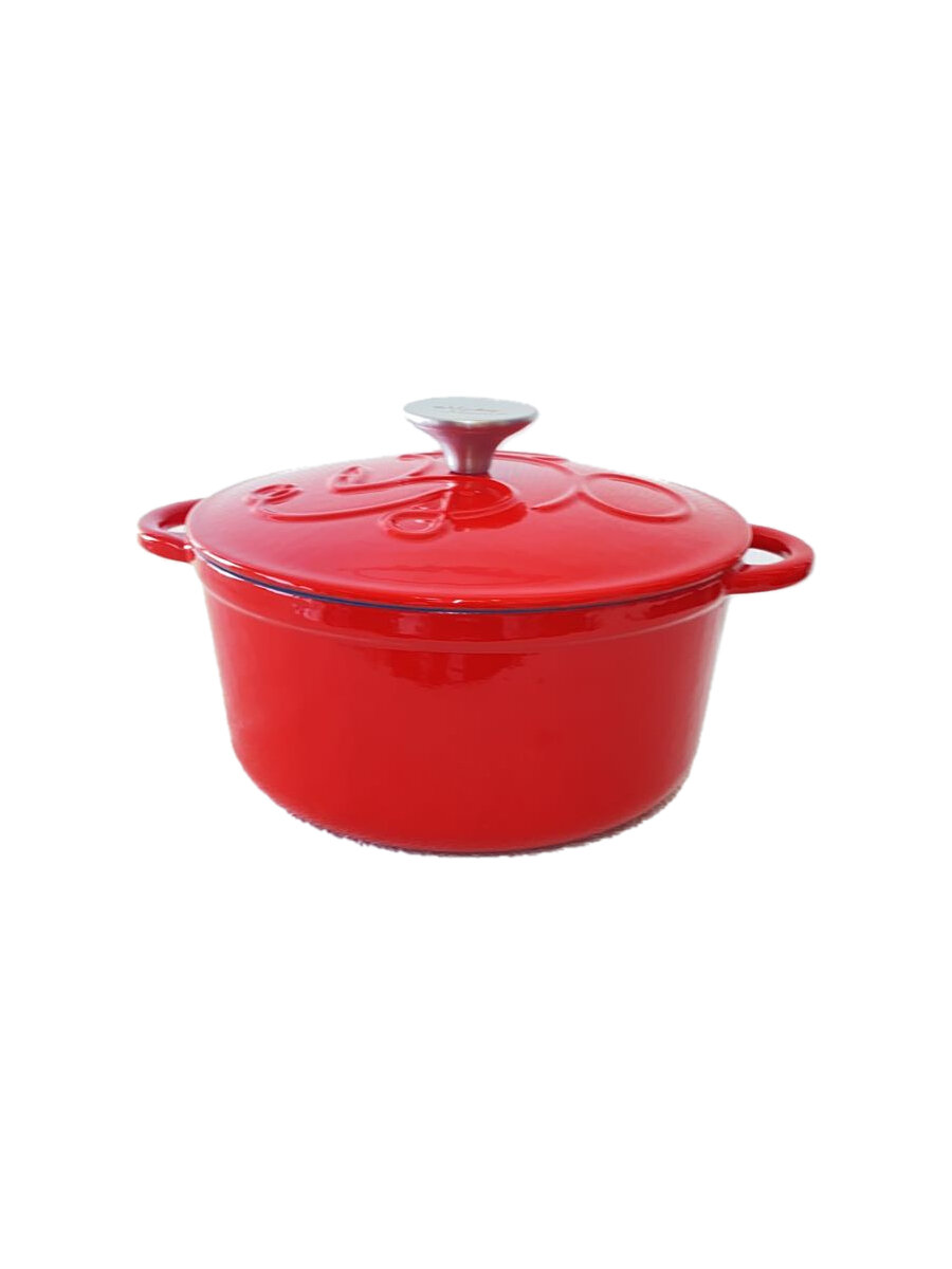 【中古】Meyer◆鍋/静電容量:2.5L/RED//【勝手もと装置】