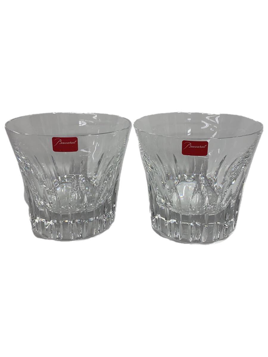 【中古】Baccarat◆グラス/2点セット/CLR/エトナ/ペアタンブラー/H:8.5【キッチン用品】