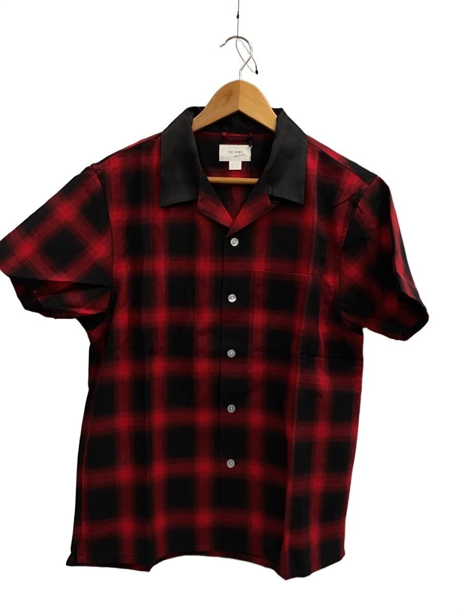 【中古】半袖プルオーバー/M/綿織物/RED【メンズウェア】