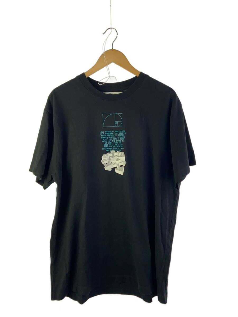 【中古】OFF-WHITE◆DRIPPING ARROWS S/S OVER TEE/XS/綿織物/BLK/OMAA038R20185005//【メンズウェア】