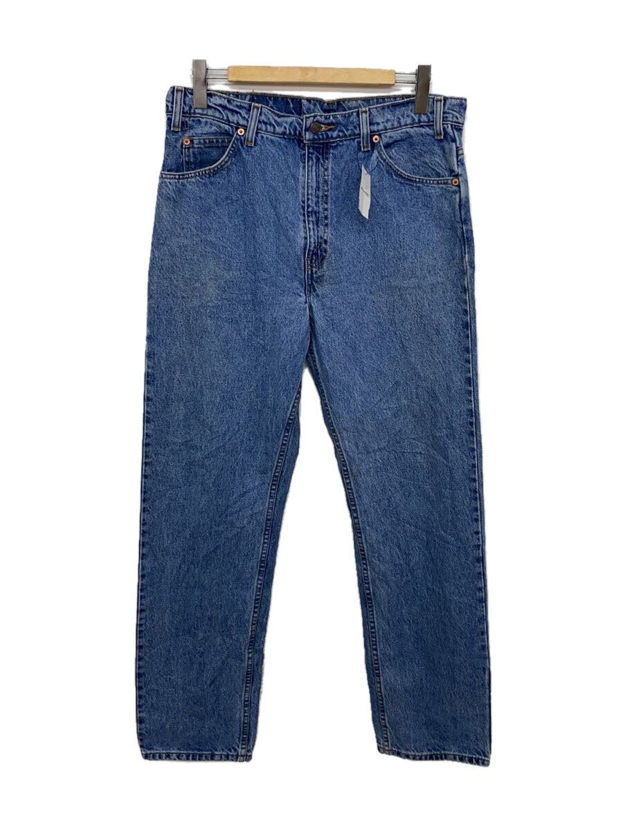 【中古】Levi’s◆下つ方/--/ジーンズ/IDG/無地/505/USA/90s/95年【メンズウェア】