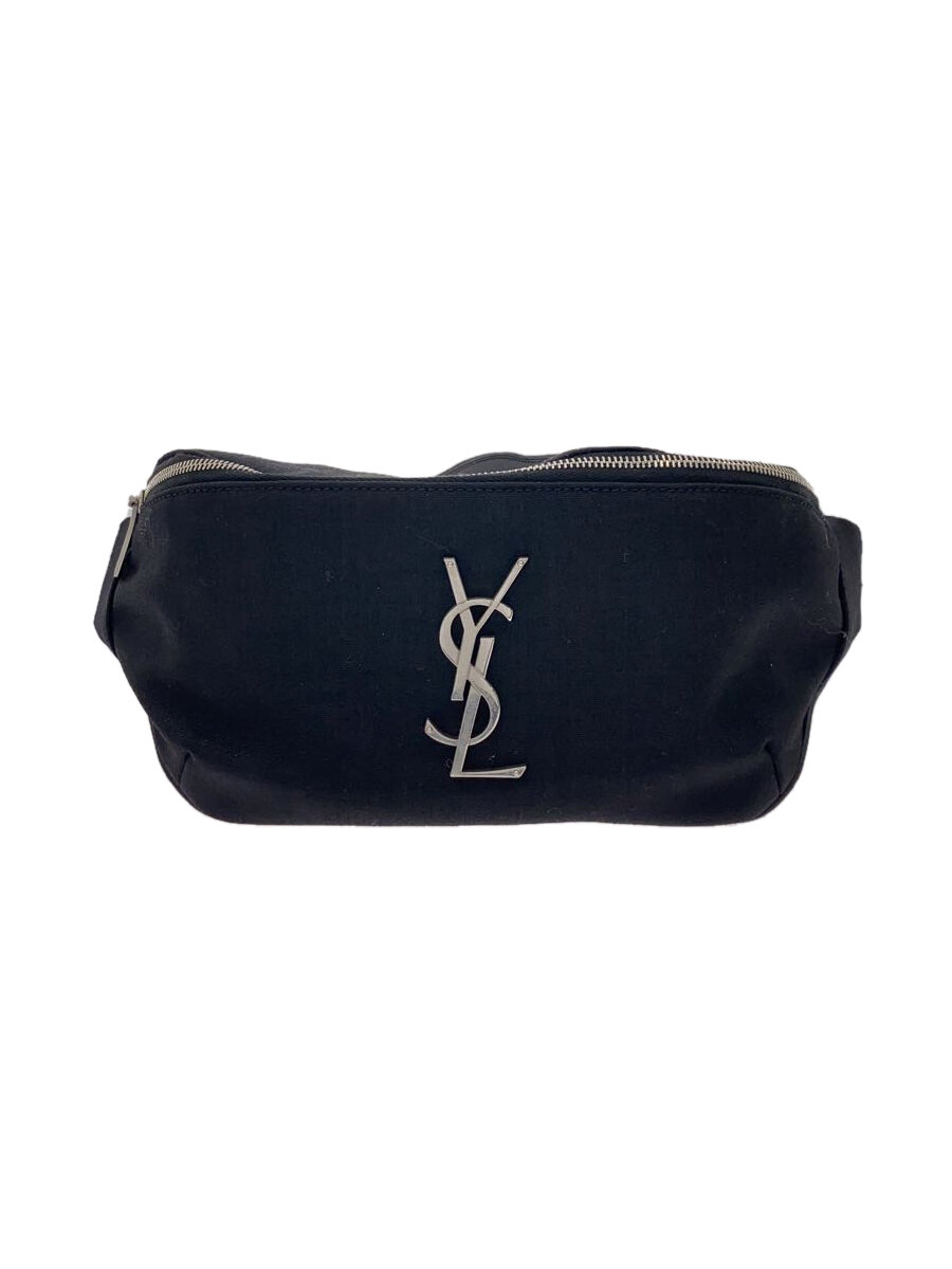 【中古】SAINT LAURENT◆ショルダーバッグ/キャンバス/BLK/PLB590076//【バッグ】|2nd STREET 店