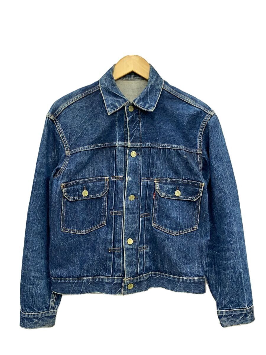 【中古】Levi&rsquo;s◆50s～60s/2nd/BIG E/両面均等V/刻印17/Gジャン/--/デニム/IDG【メンズウェア】｜2ｎｄ STREET 店