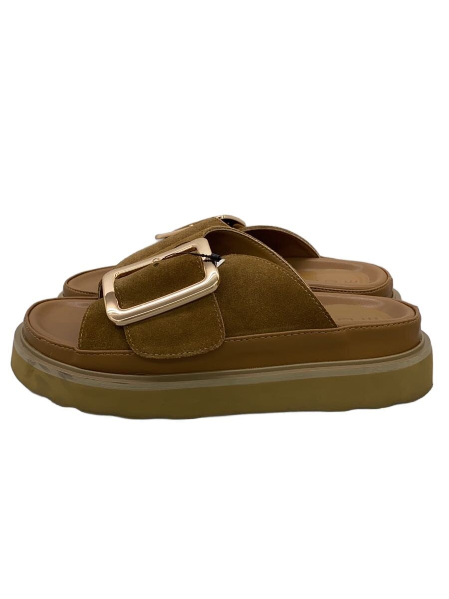 【中古】MOHI…◆SLOBEバックルサンダル/36/BRW【シューズ】