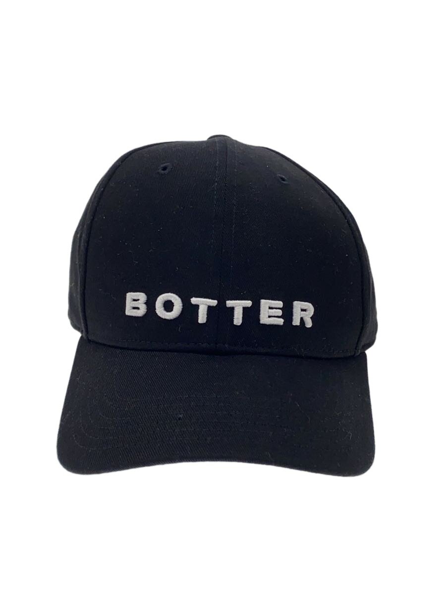【中古】BOTTER◆BT BOTTER CLASSIC CAP/--/綿織物/BLK/メンズ/4S-9003A001【服飾雑貨他】