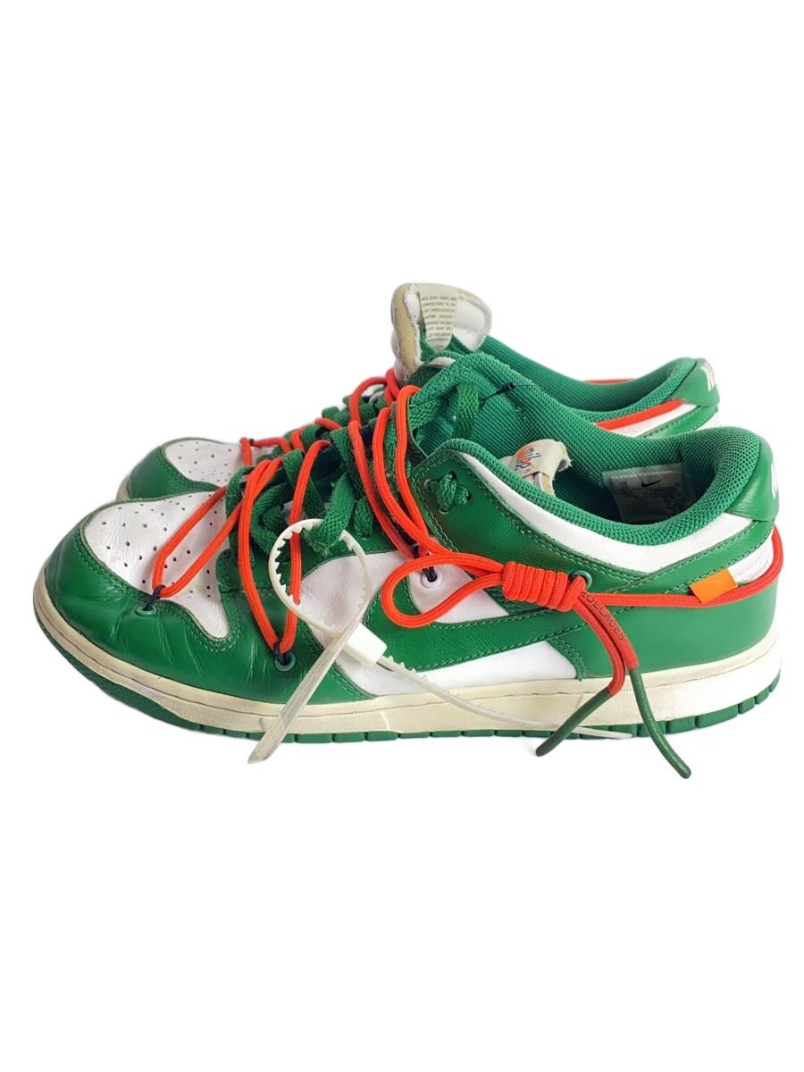 【中古】NIKE◆DUNK LOW LTHR/ダンク 置き目 なめし革/緑であること/CT0856-100/29珊/GRN【シューズ】
