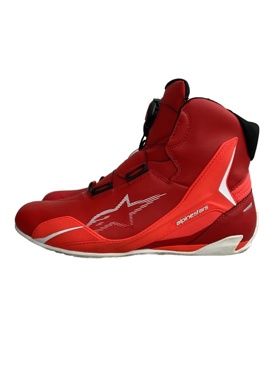 【中古】Alpinestars◆シューズ/UK9.5/RED/2511125【シューズ】