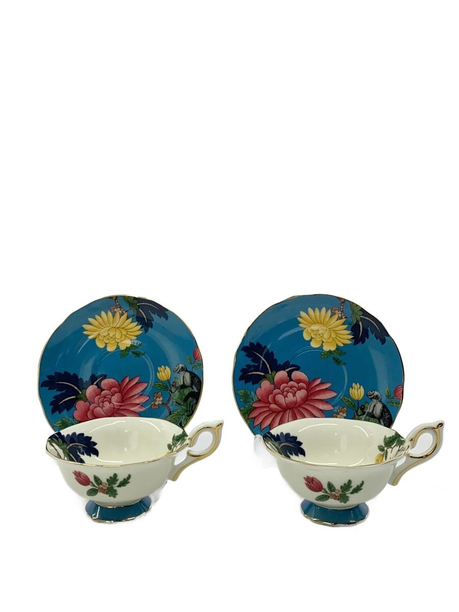 【中古】WEDGWOOD◆優勝杯\u0026平円盤/2点仕掛ける/マルチ色合い//【御厨子所備品】