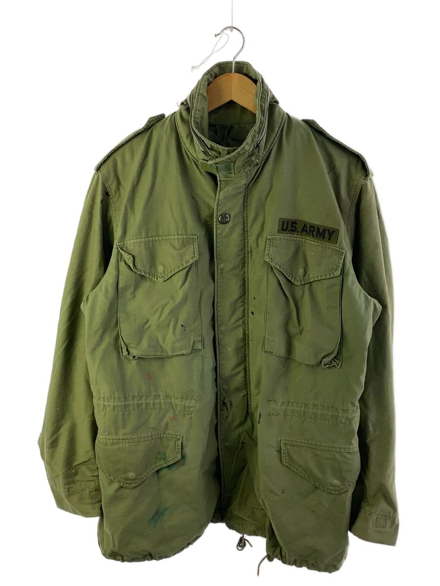 【中古】US.ARMY◆M-65/アルミジップ/ジャケット/M/コットン/KHK/無地【メンズウェア】｜2ｎｄ STREET 店
