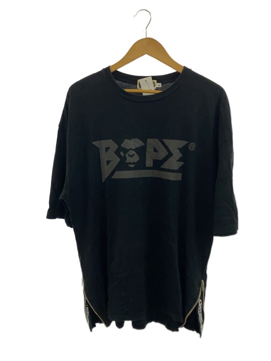【中古】A BATHING APE◆プルオーバー/XL/綿織物/BLK/001CSD701014X【メンズウェア】