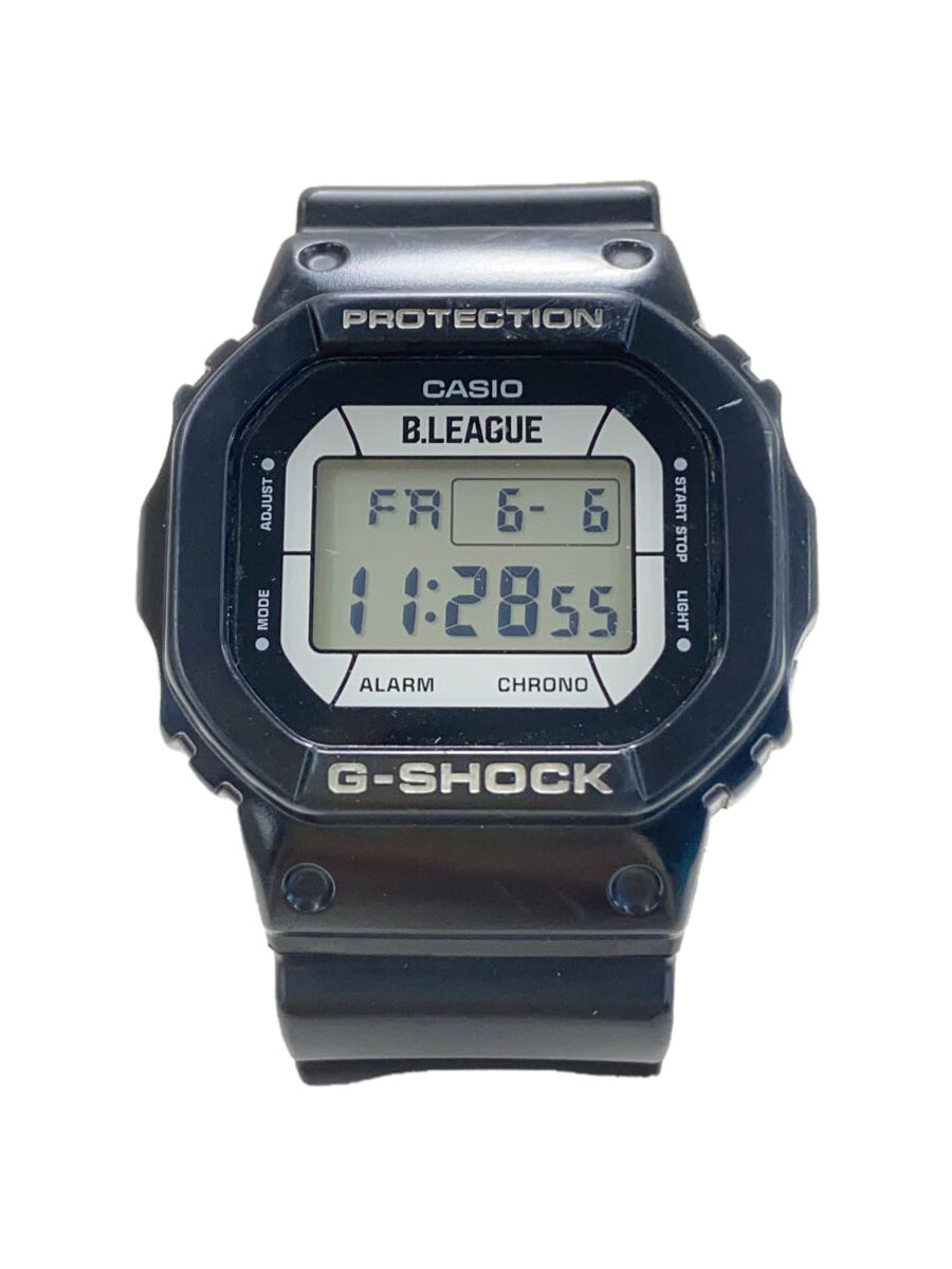 【中古】CASIO◆石英ウオッチ/アナログ/天然ゴム/BLK/BLK/DW-5600VT/? NULL ?【服飾雑貨他】