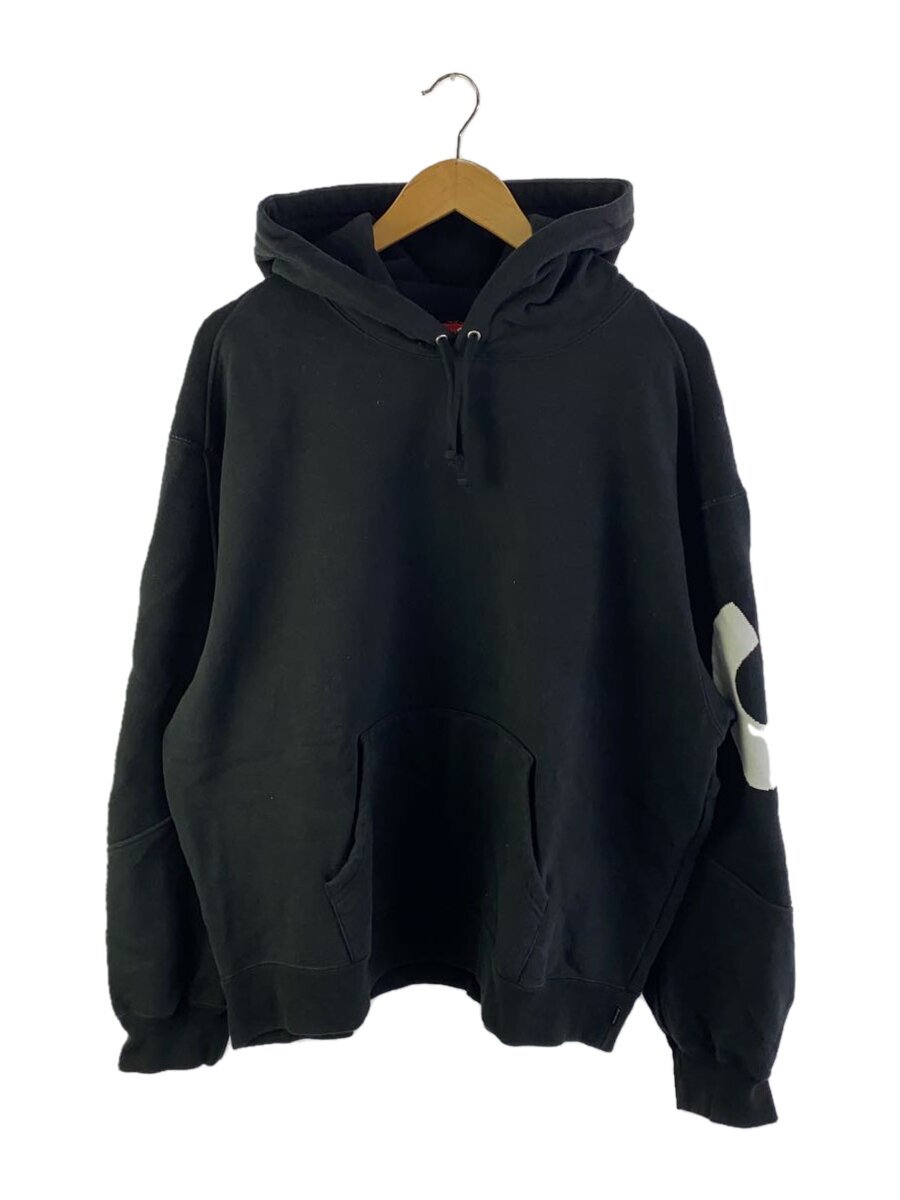 【中古】Supreme◆パーカー/L/綿織物/BLK【メンズウェア】