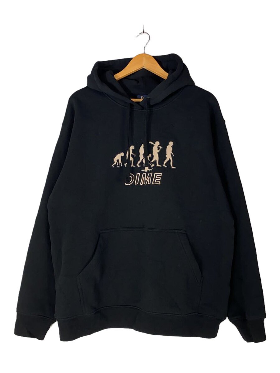【中古】Dime◆パーカー/L/コットン/ブラック【メンズウェア】｜2ｎｄ STREET 店