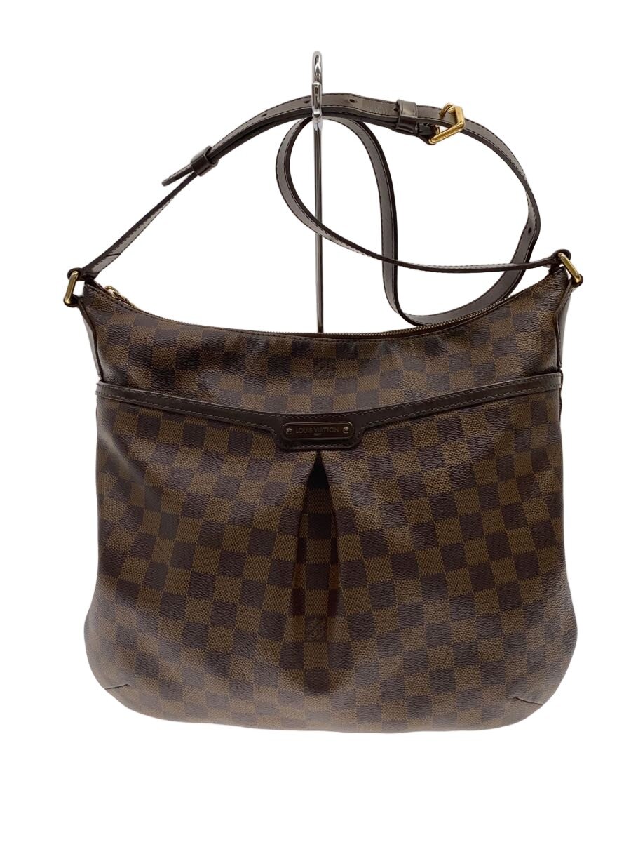 【中古】LOUIS VUITTON◆ブルームズベリGM_ダミエ・エベヌ/PVC/BRW【御徒面子】