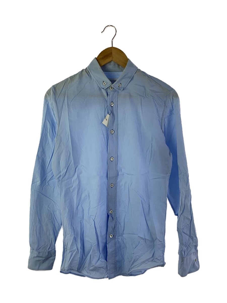 【中古】Maison Margiela◆長袖プルオーバー/44/綿織物/BLU/無地/50DL023038403【メンズウェア】