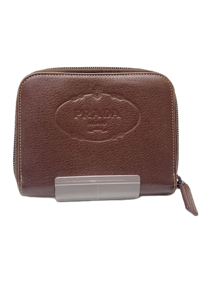 【中古】PRADA◆2つ折り財布/レザー/BRW/レディース//【服飾雑貨他】｜2ｎｄ STREET 店