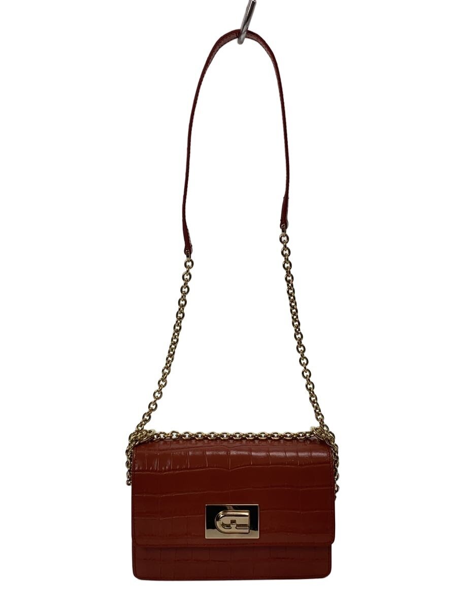 【中古】FURLA◆ショルダーバッグ/--/RED/8050560911058【バッグ】｜2ｎｄ STREET 店