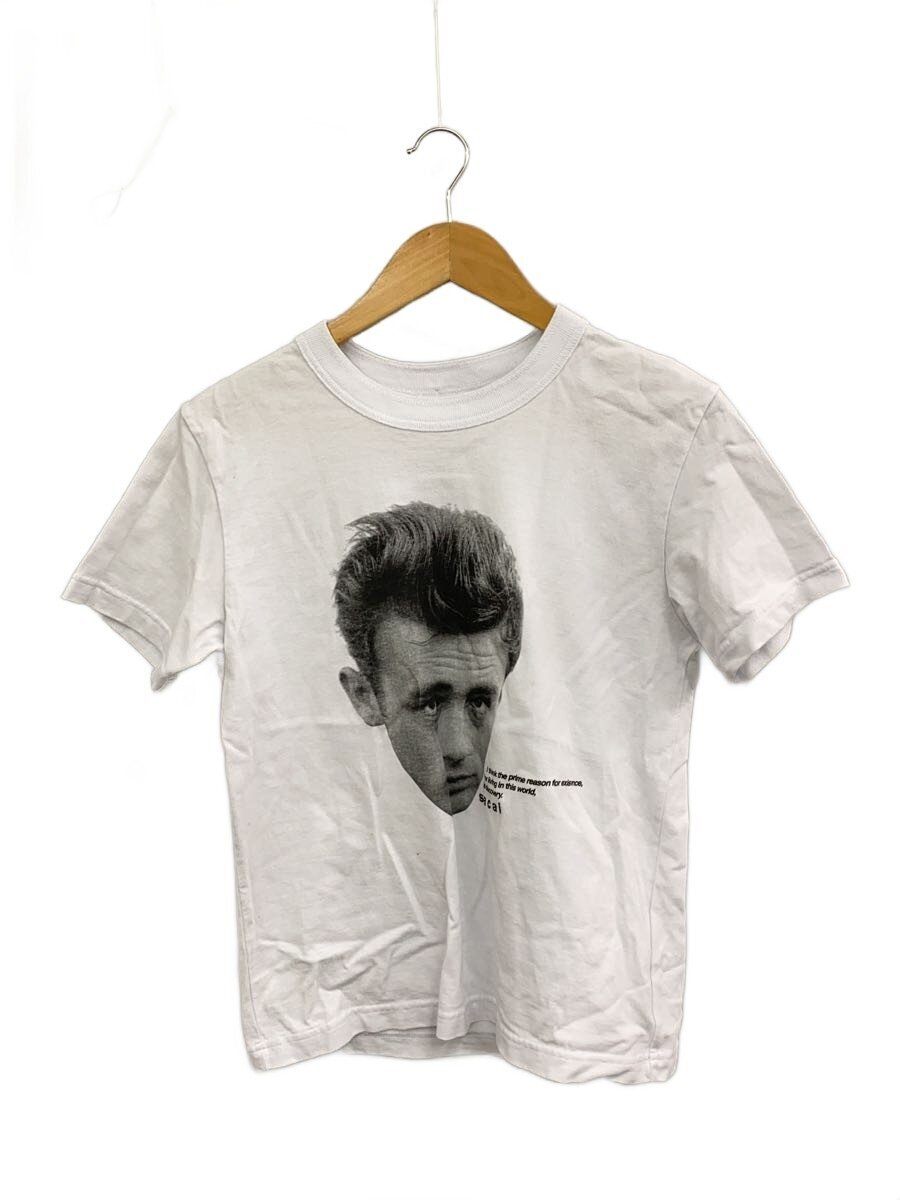 【中古】sacai◆James Dean Face T-Shirt/0/綿織物/WHT/25-0918S//【レディース御召しもの】
