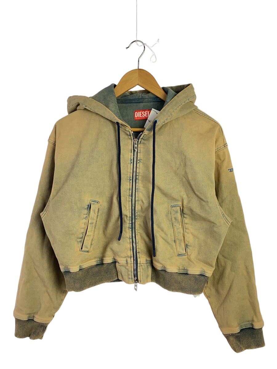 【中古】DIESEL◆ジップパーカー/XXS/コットン/BEG【レディースウェア】｜2ｎｄ STREET 店