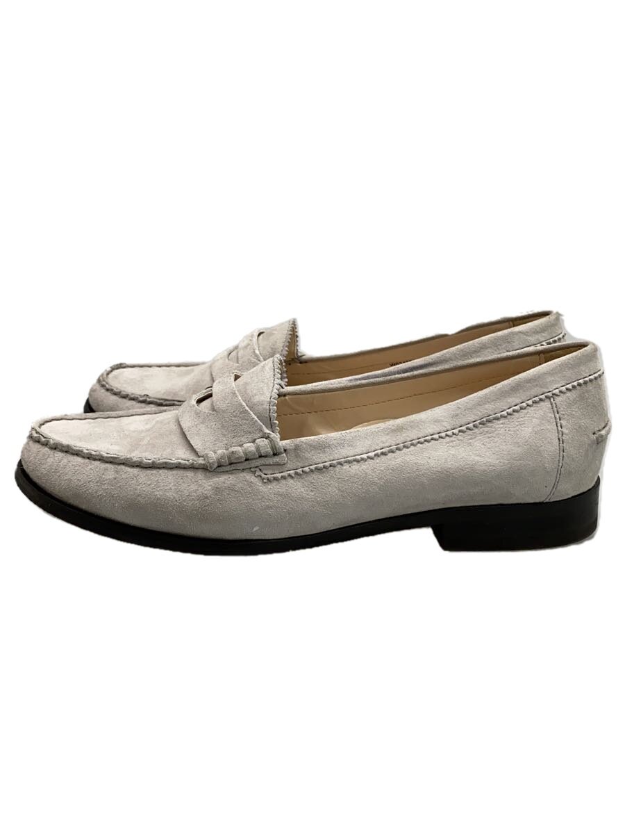 【中古】COLE HAAN◆置き目毛革/--/GRY【シューズ】
