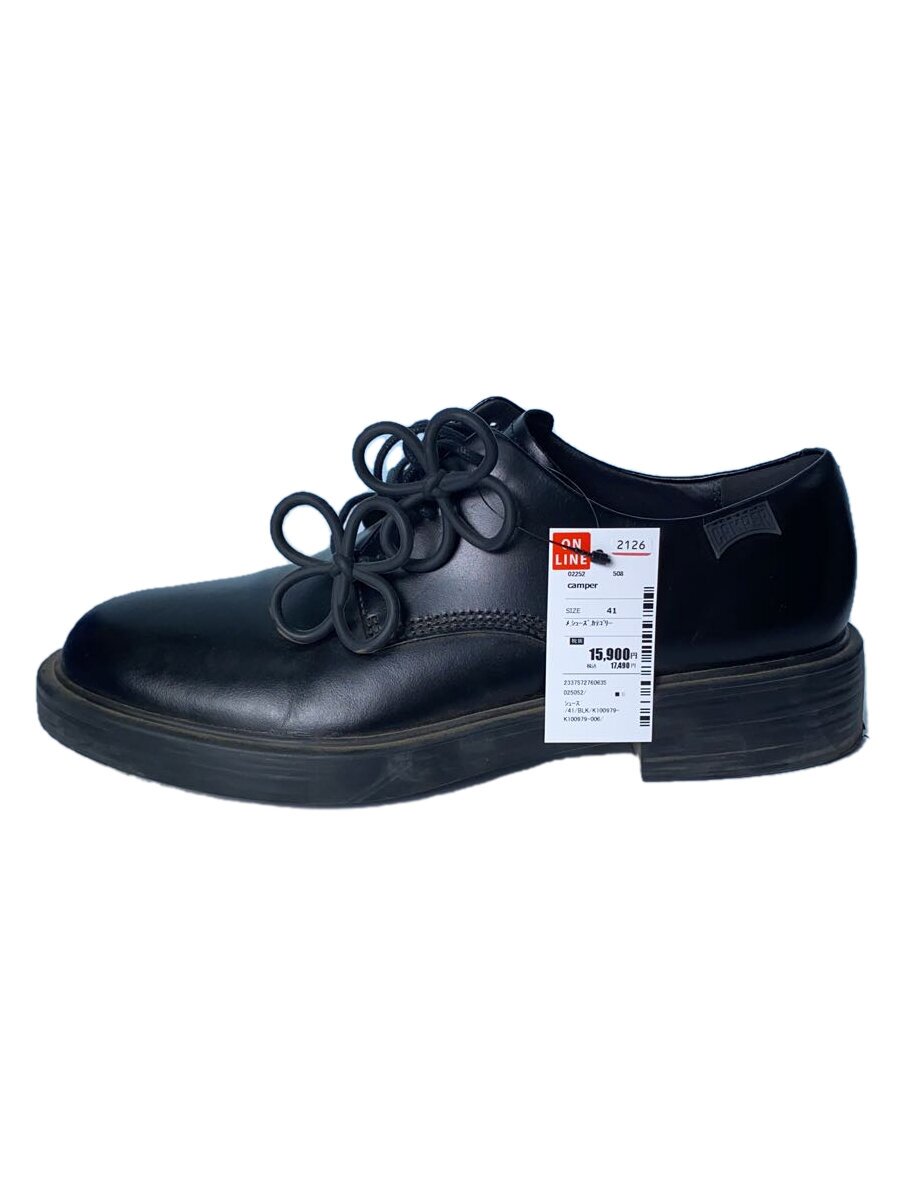 【中古】camper◆シューズ/41/BLK/K100979-006【シューズ】