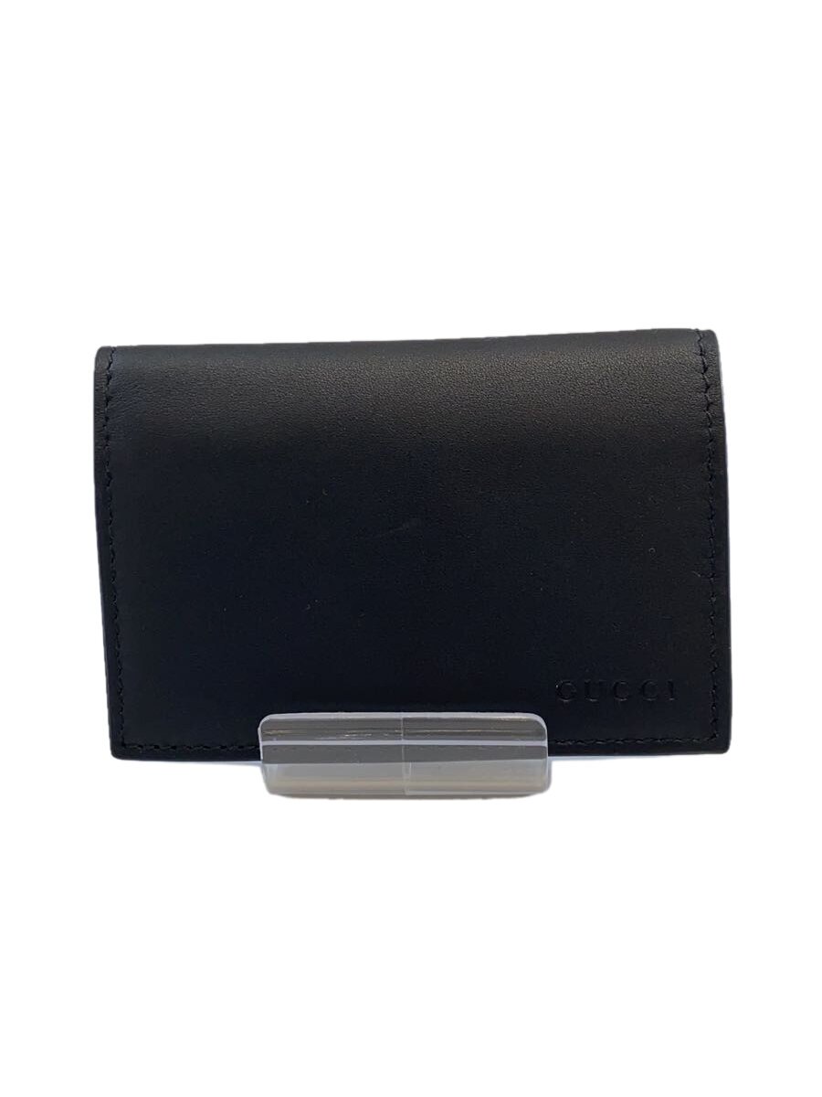 【中古】GUCCI◆歌留多容れもの/PVC/BLK/メンズ/818956【服飾雑貨他】
