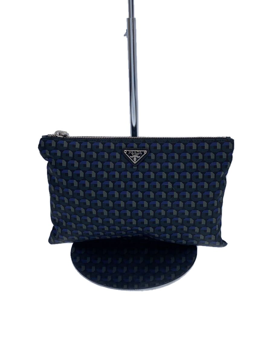 【中古】PRADA◆PRADA プラダ 合切袋/2MB312/マルチ合切袋【御徒面子】