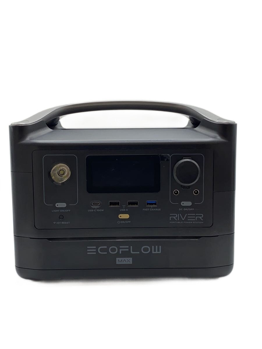 【中古】EcoFlow◆やって行く家電余分の物/RIVER 600 MAX【家電・視覚的・オーディオ】